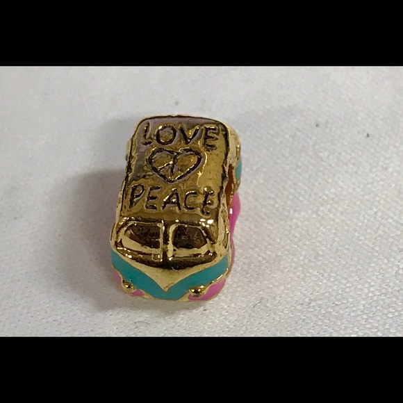 Punster European bead charm VW van surf is up! - Picture 2 of 5