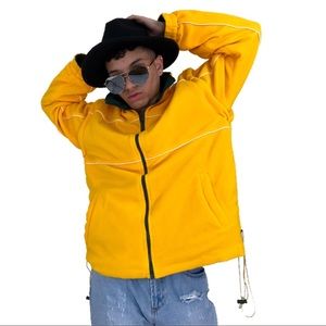 Reversible Yellow/Green BOLT USA Jacket/Vest