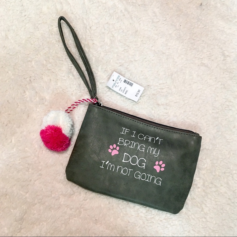 NWT Cosmetic Bag Wristlet