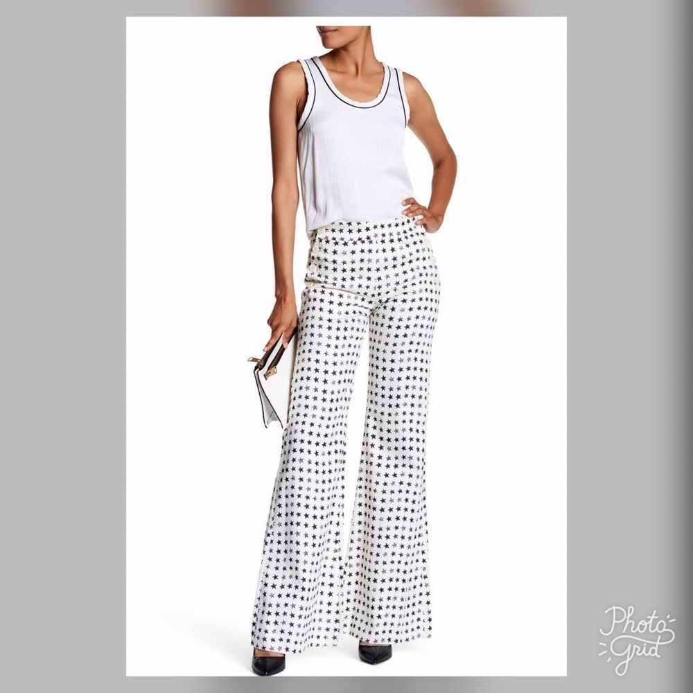 Max Mara Zirlo Star Wide Leg Pants
