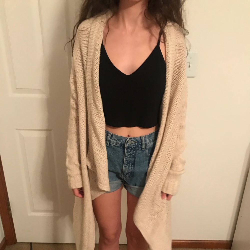 Knit cardigan
