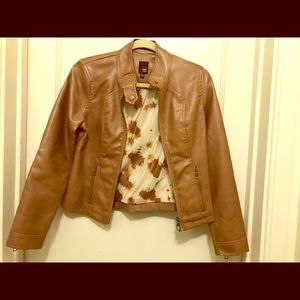 Faux Leather Jacket