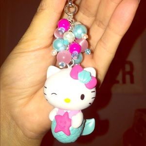 Hello kitty mermaid fob