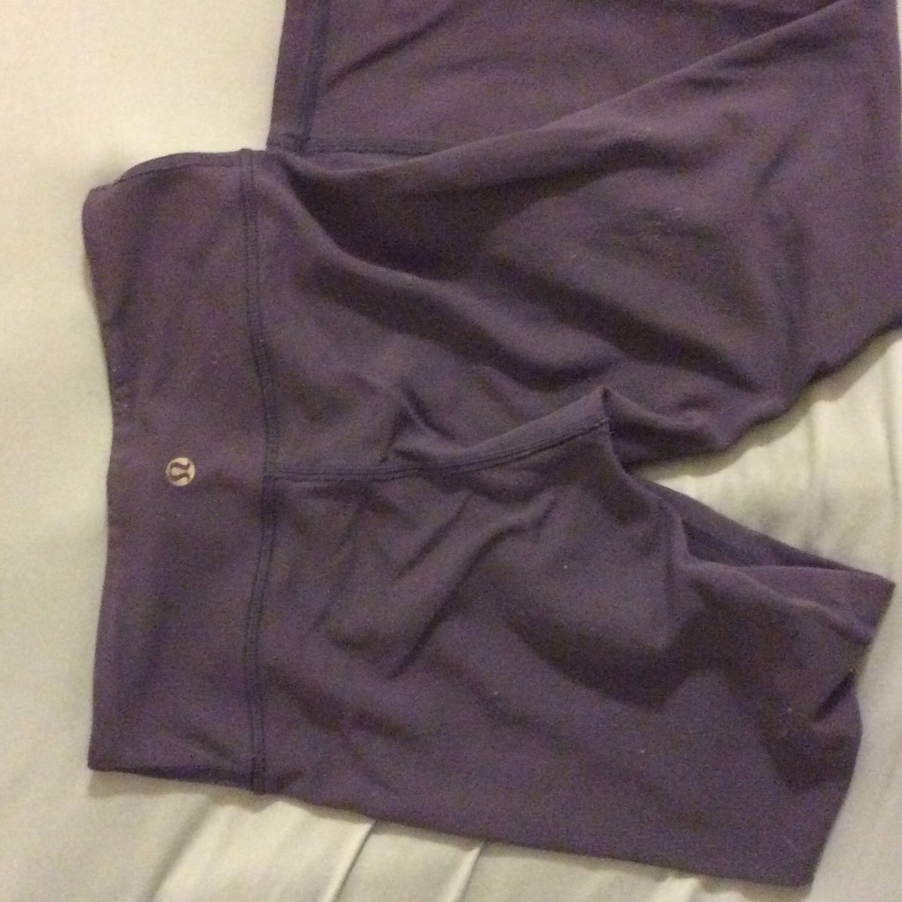 Lulu lemon leggings size 2 reversible