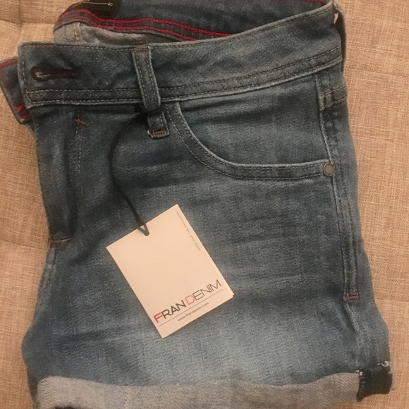 Fran Denim Pants - Fran Denim Shorts