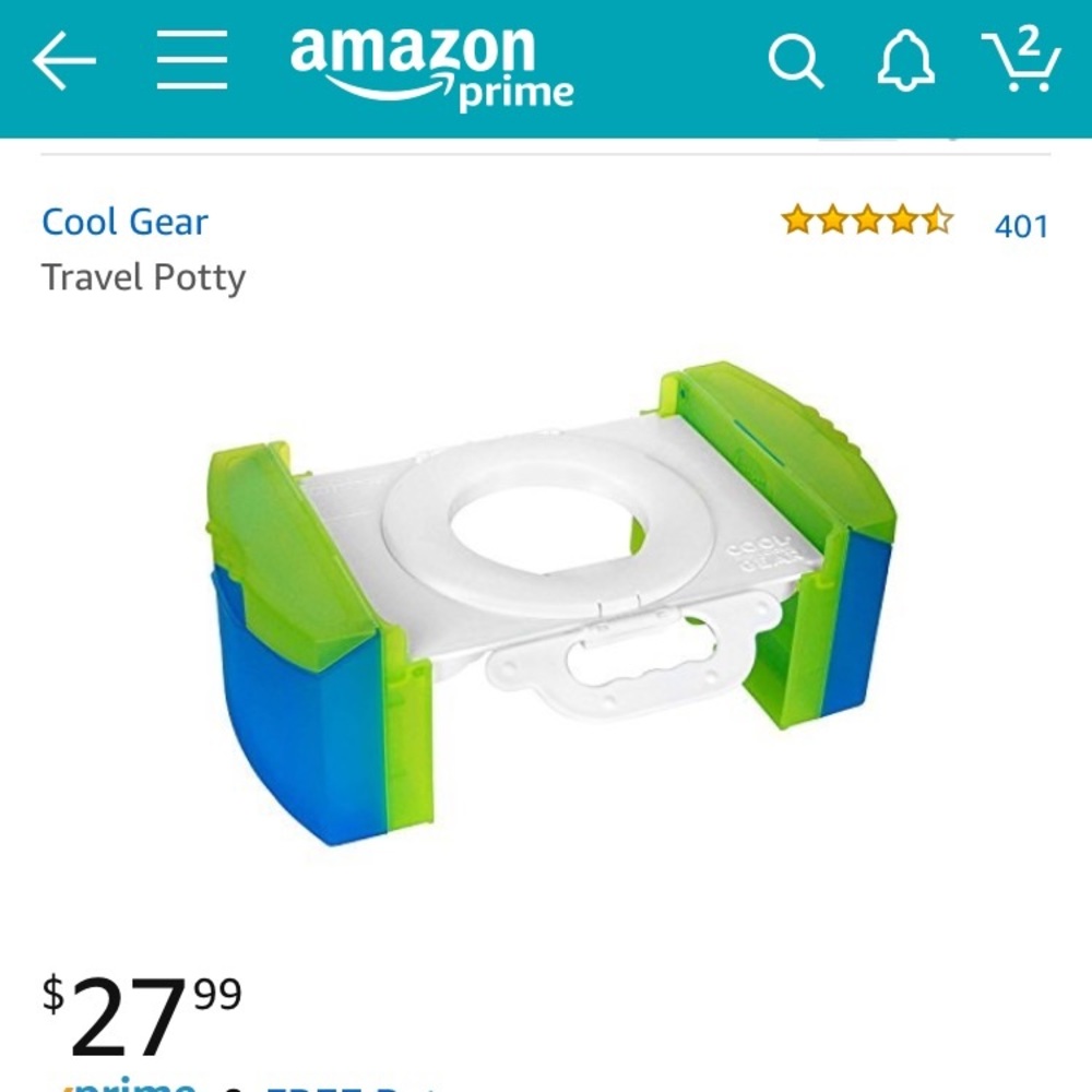 NEW Toddler TRAVEL POTTY