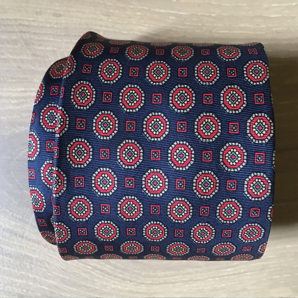 Men's Tie | Navy Paisley