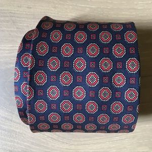 Men's Tie | Navy Paisley