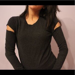 Cut out sweater
