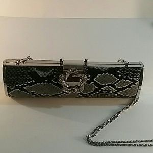 Daniel Ames Snake Print Handbag