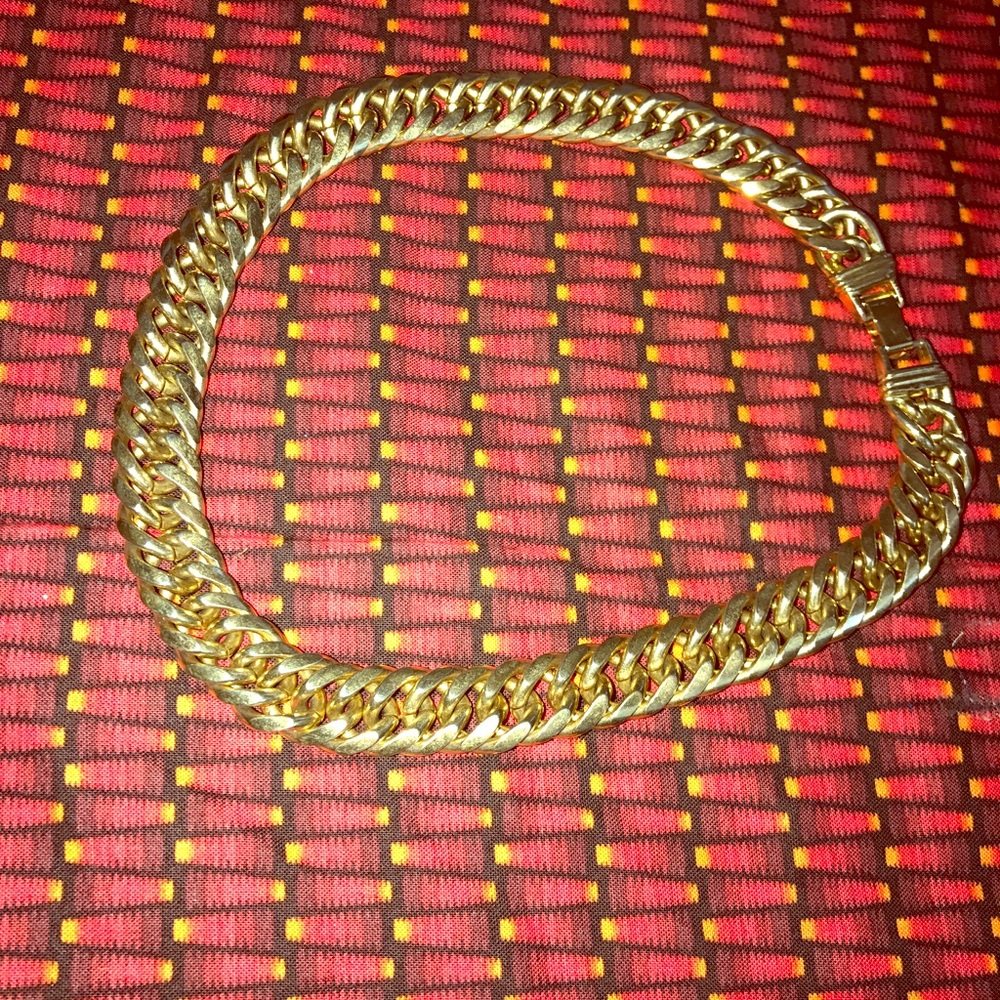 Gold necklace