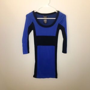 Bebe Blue Bodycon Dress