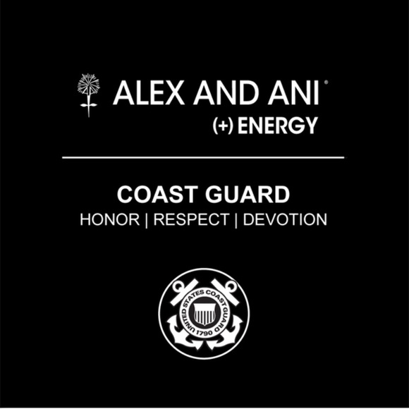 NWT Alex & Ani Coast Guard Charm Bangle - Picture 5 of 6