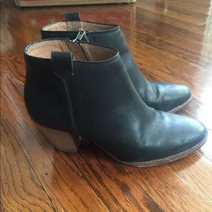 Madewell Billie Boot Leather