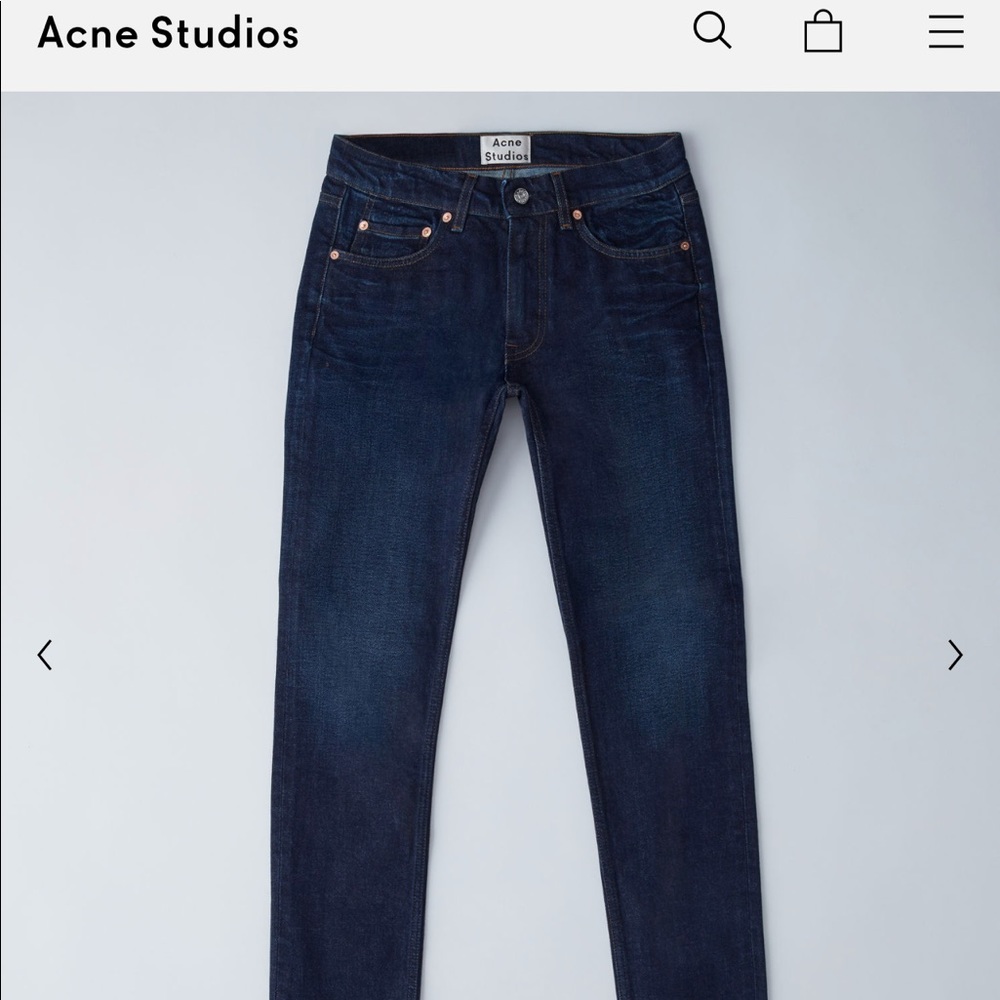 Acne Studio jeans (designer)