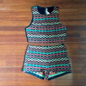 H&MxCoachella 2 Piece Set - Crop Top