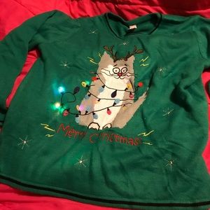 Ugly Christmas Sweater( Light up!)
