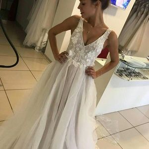 Wedding dress. Wedding gown
