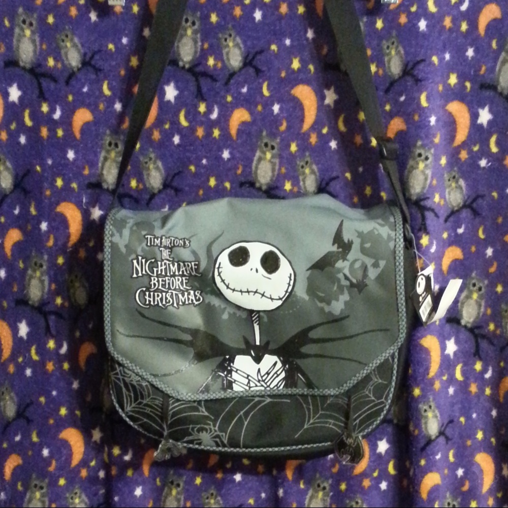 🍭SOLD🍭Nightmare Before Christmas Messenger Bag