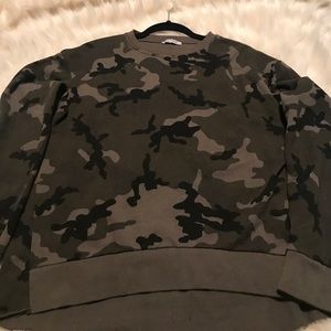 Zara army/camouflage sweatshirt
