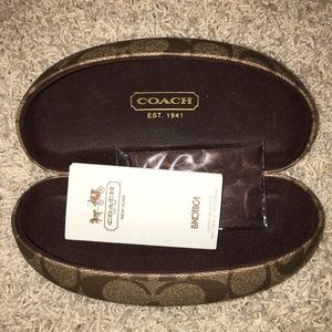 Coach Hard eyeglass Case