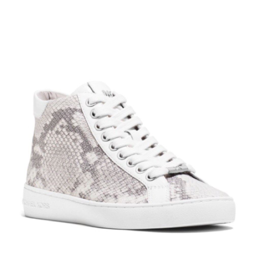Michael Kors Pratt Snakeskin-Sneakers