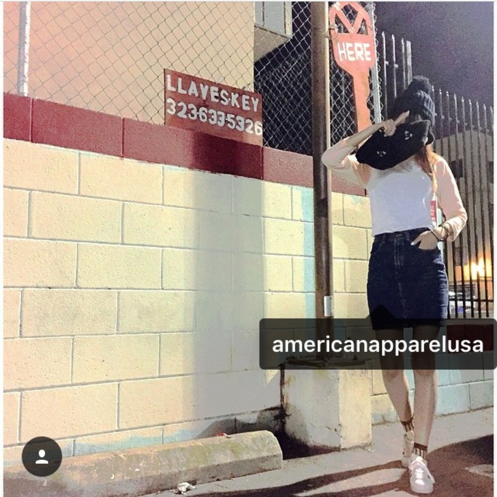 American Apperal long sleeve shirt