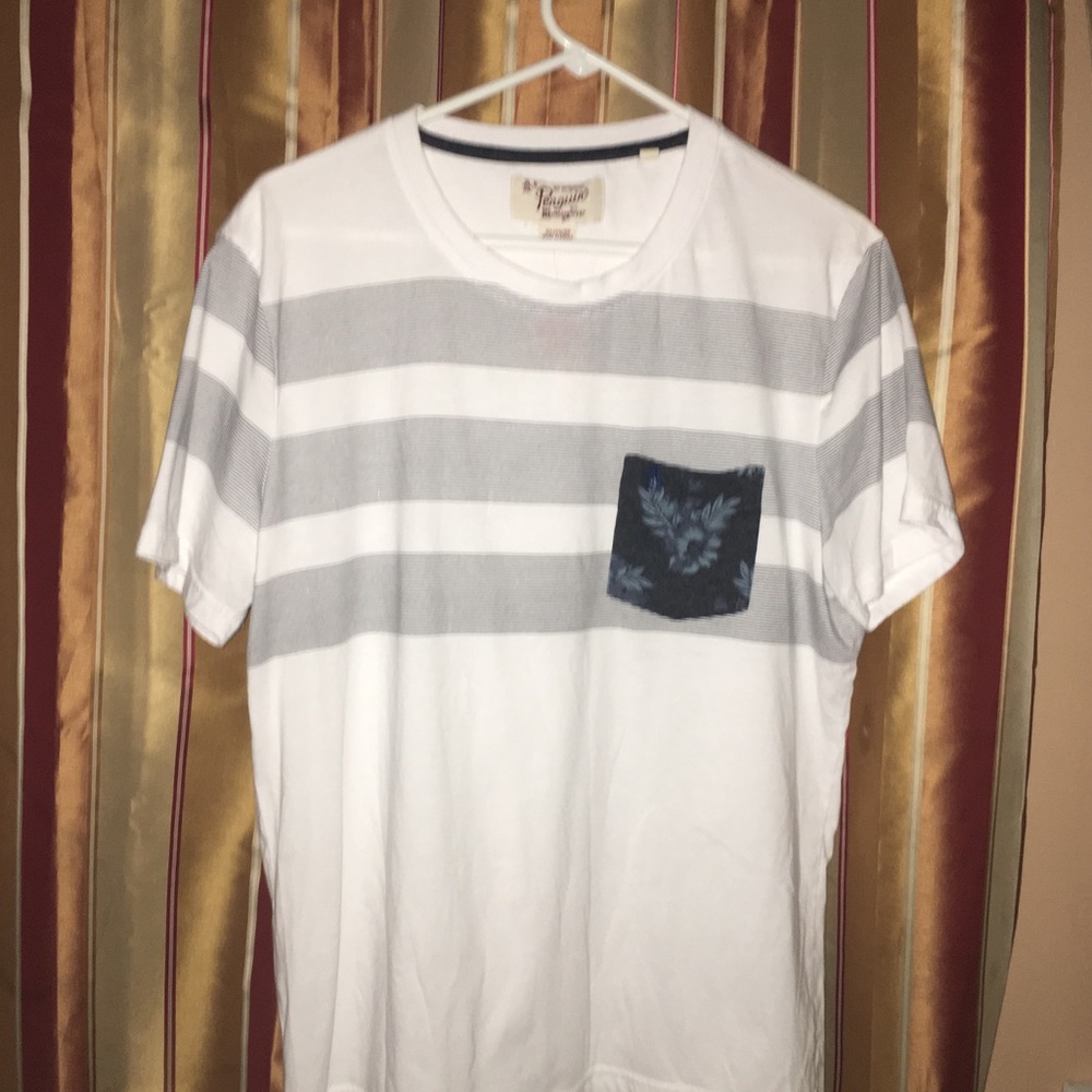 Penguin Causal Pocket T-shirt