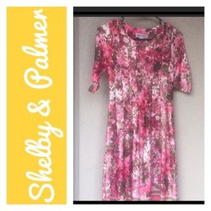 Floral tea party dress 👗🎉🎊❣️❤️