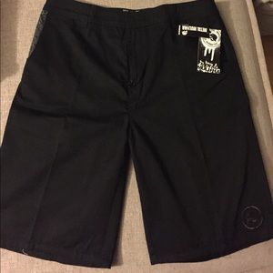Metal Mulisha 5-pkt Black Walk Shorts, sz 36, NWT
