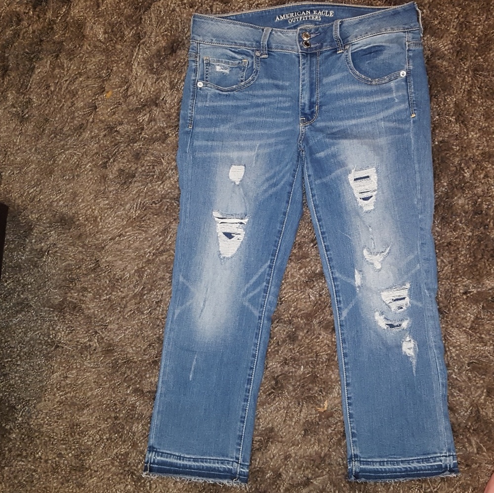 American Eagle Outfitters Artist Crop Jeans
