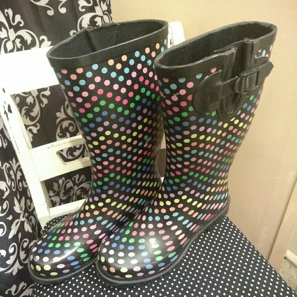 New Rain boots