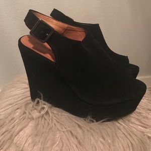 FINAL PRICE DROP: Jeffery Campbell dexter wedge