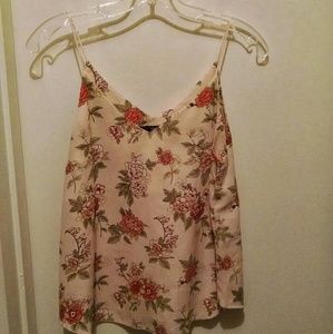 Dusty-Rose Floral Camisol