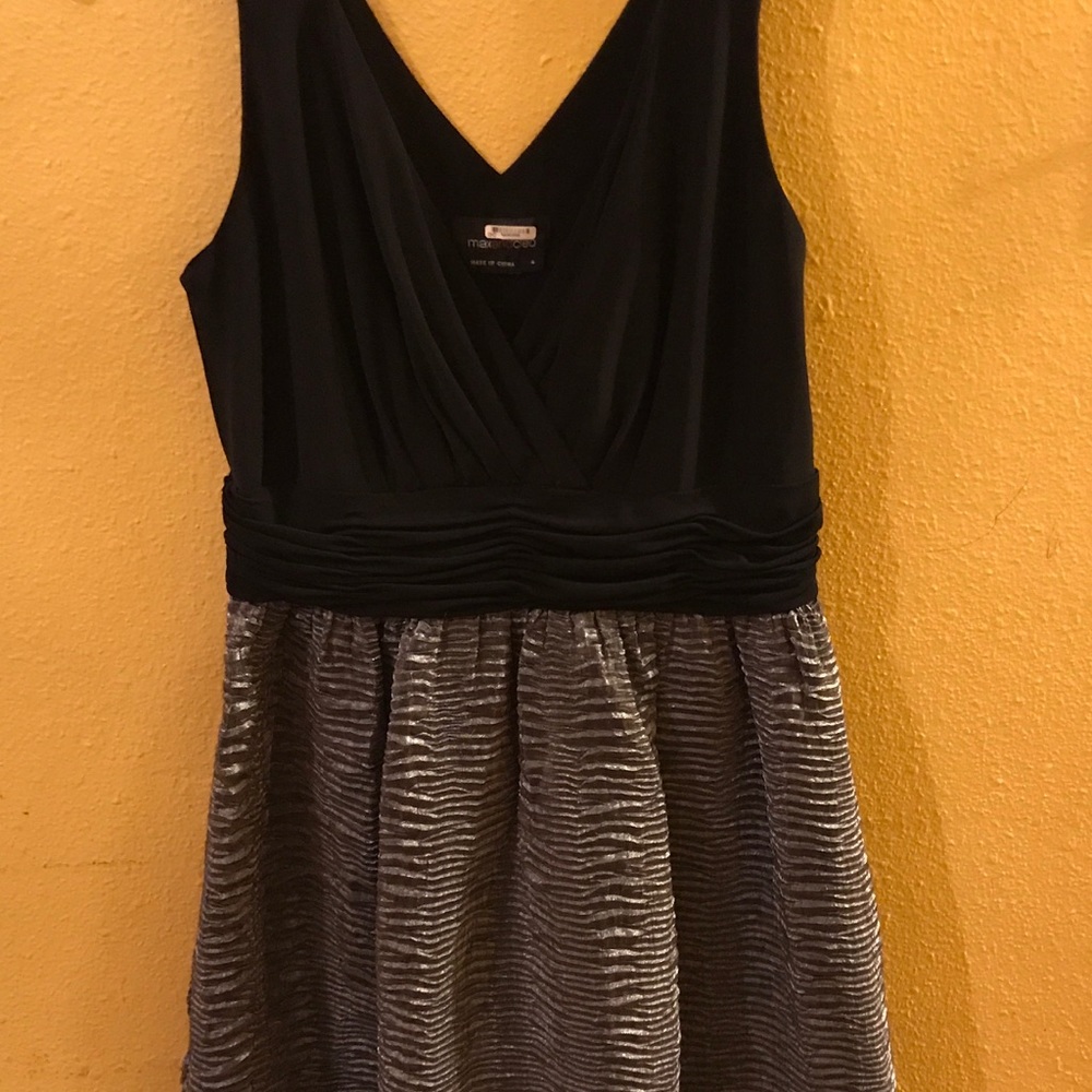 Max & Cleo Black and Silver Dress 4