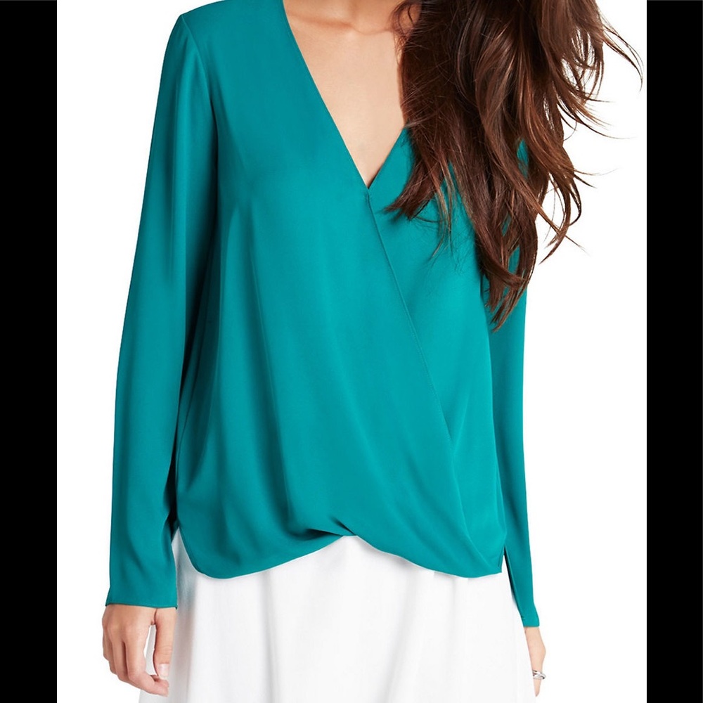 Draped, Cross-Front Top