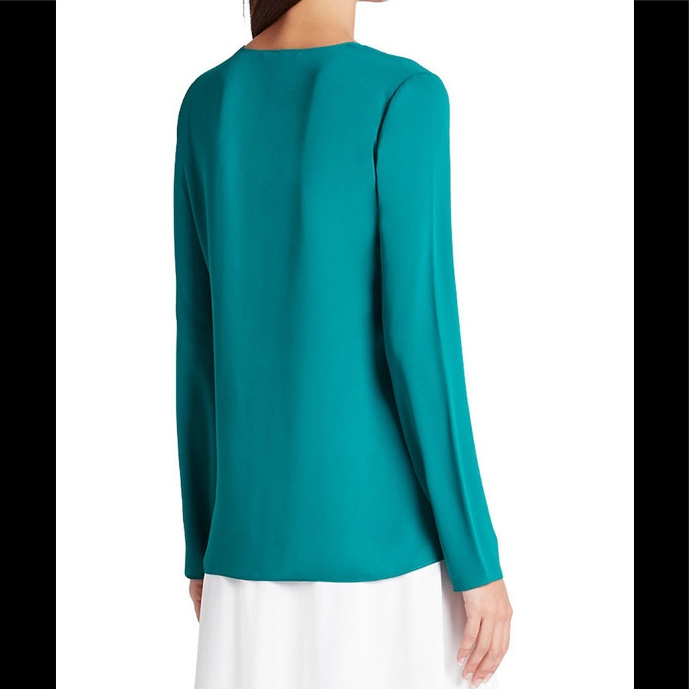 Draped, Cross-Front Top - Picture 2 of 5