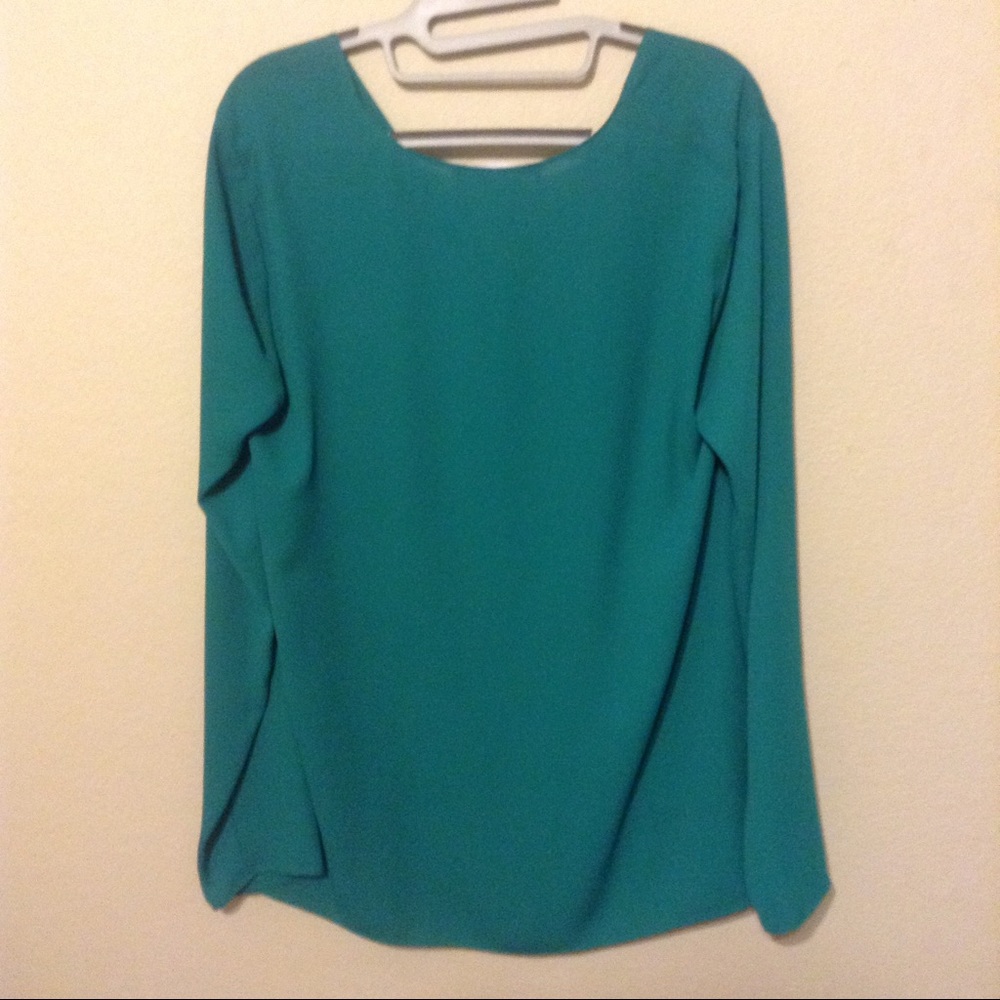 Draped, Cross-Front Top - Picture 4 of 5