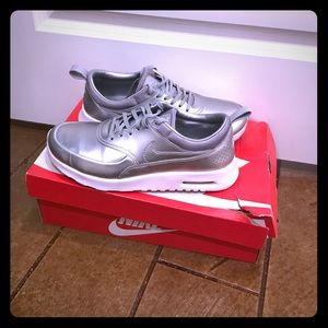 Silver Nike Air Max