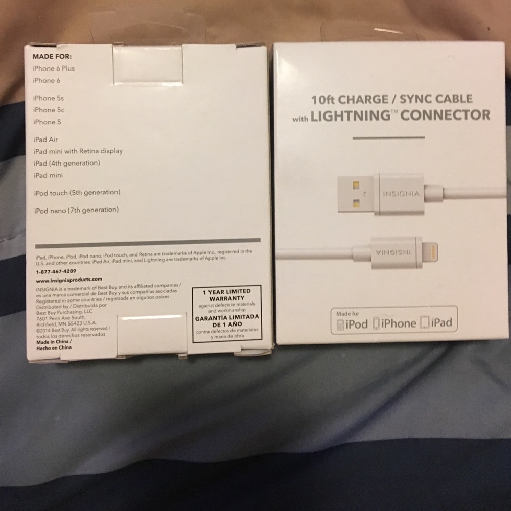 Brand new 10ft chargers