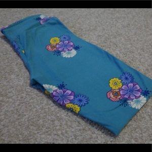 ⚠️FINAL PRICE⚠️ LuLaRoe Tween floral leggings