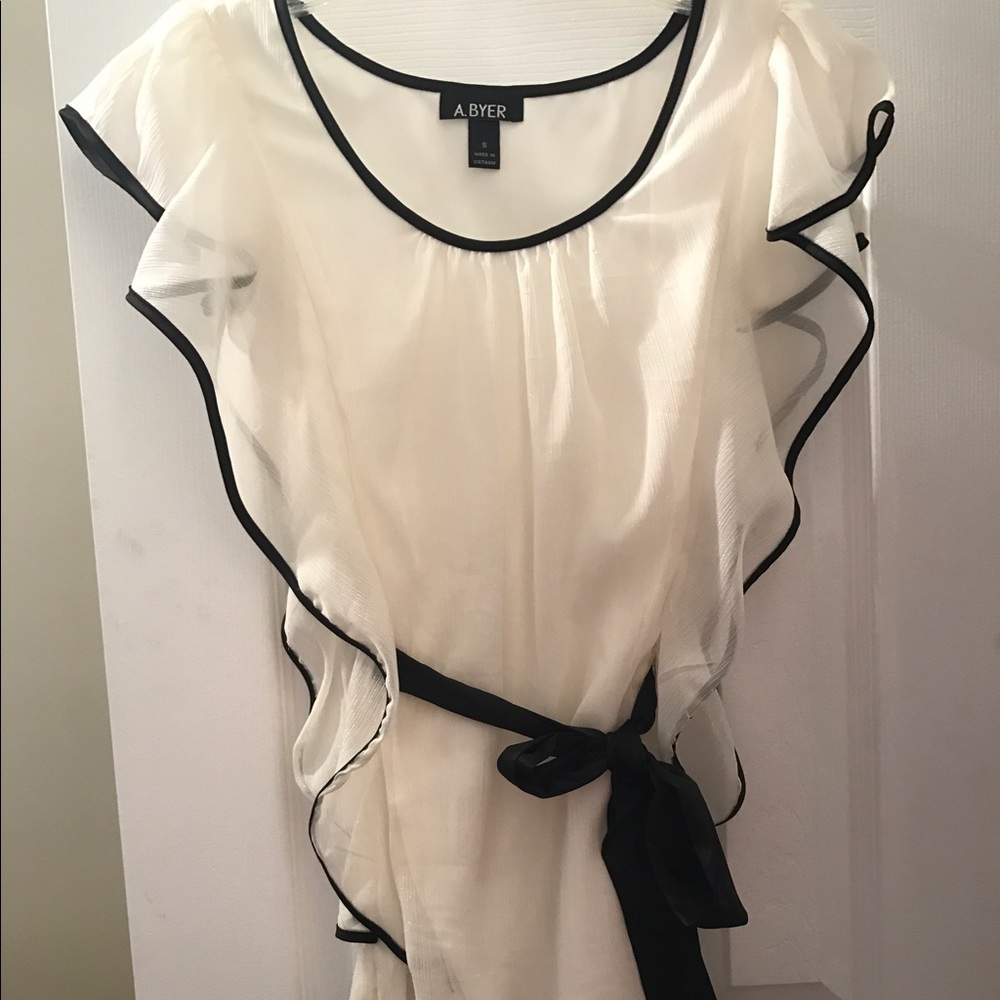 Metallic dress shirt