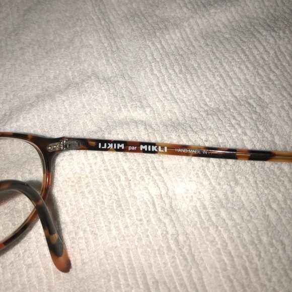 Mikli tortoise shell eyeglass frames - Picture 2 of 3