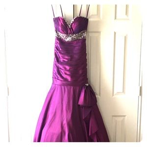 Beautiful Mari Lee Mermaid Prom Dress
