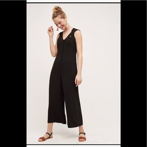 Anthropologie Black Jumpsuit