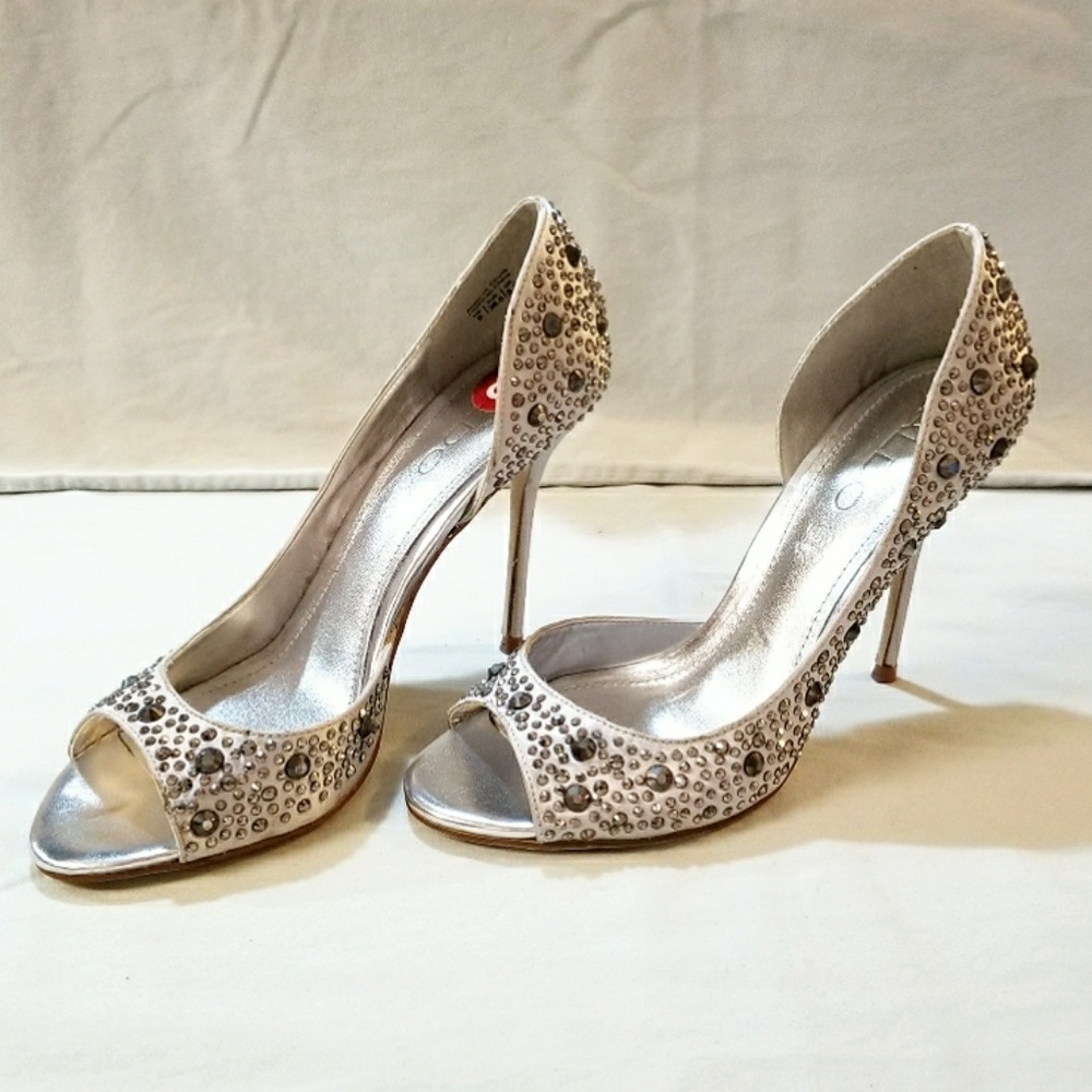 Aldo rhinestone pumps size 8