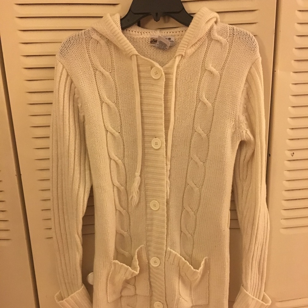 Classic long hoodie sweater large.