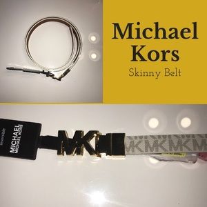 Michael Kors Skinny Belt