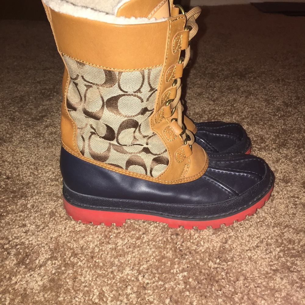 ❌ SOLD ❌Coach duck boots SOLD - Picture 2 of 2