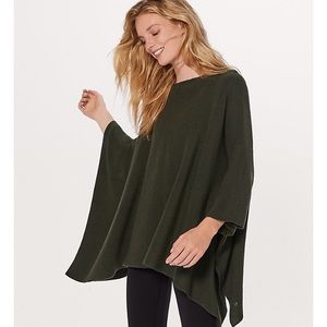 Lululemon Wool Be Cozy Poncho